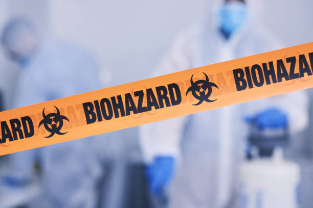 Professional Blood Cleanup technician working in Stanton, CA
